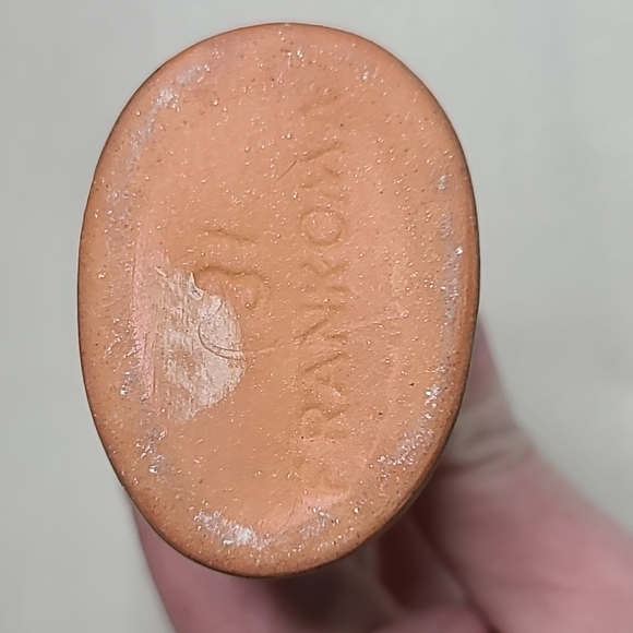 Vintage Frankoma 6" Snail Bud Vase - Picture 3 of 3